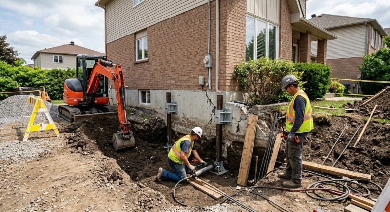 Home Foundation Repair in Goochland County, VA