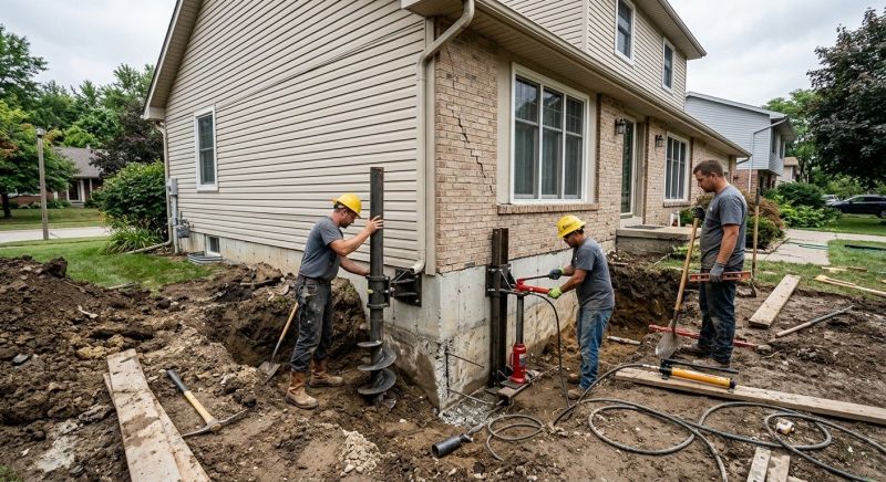 Home Foundation Repair in Mechanicsville, VA