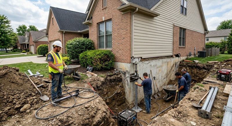 Home Foundation Repair in Mineral, VA