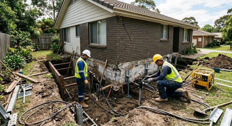 House Foundation Repair in Ashland, VA