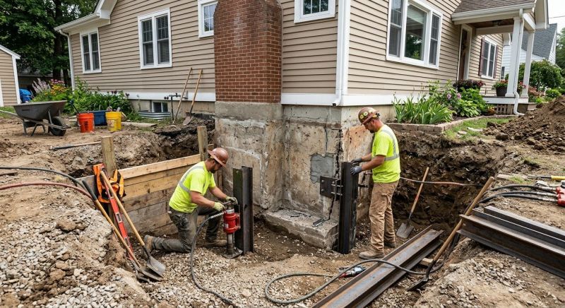 House Foundation Repair in Ashland, VA
