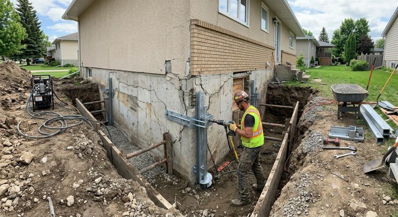 House Foundation Repair in Ashland, VA