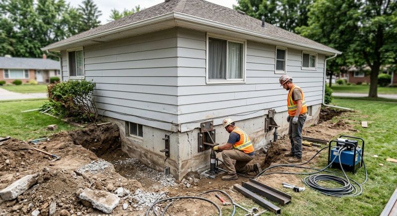 House Foundation Repair in Glen Allen, VA