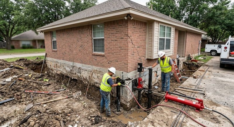 House Foundation Repair in Montpelier, VA