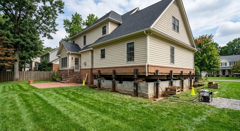 House Leveling in Chesterfield County, VA