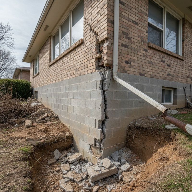 House Settling Repair in Henrico County, VA