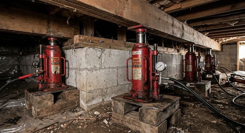 House Settling Repair in Henrico County, VA