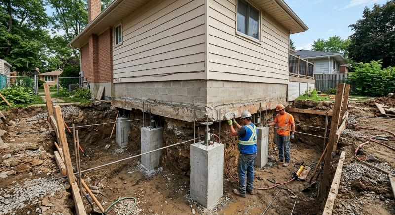 House Underpinning in Henrico County, VA