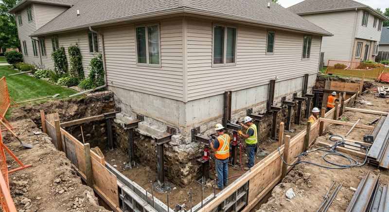 House Underpinning in Henrico County, VA
