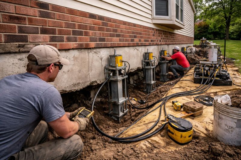 Settling Foundation Service in Chester, VA