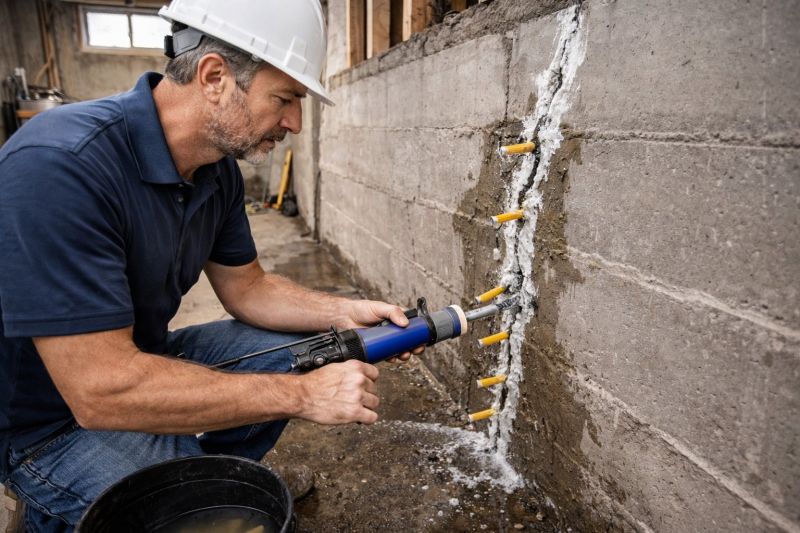 Structural Crack Repair in Henrico County, VA