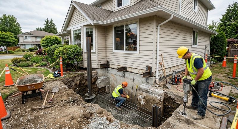 Structural Foundation Repair in Mineral, VA