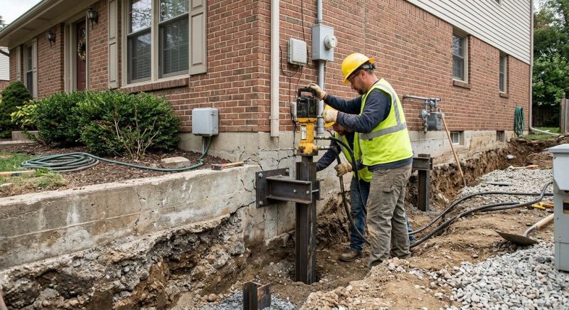 Structural Foundation Repair in Moseley, VA