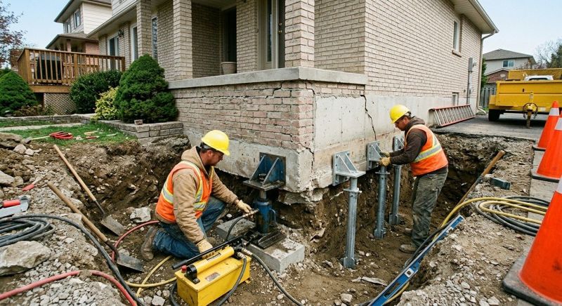 Structural Foundation Repair in Rockville, VA