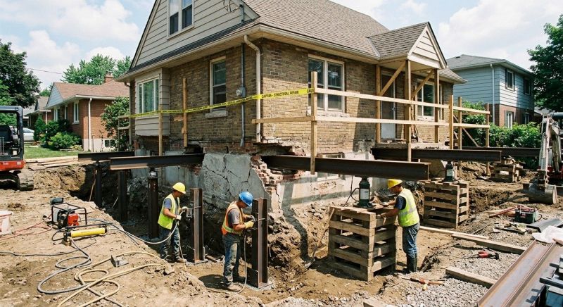 Structural Underpinning in Henrico County, VA