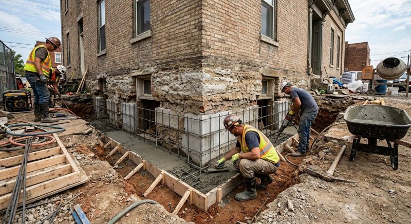 Underpinning Repair in Henrico County, VA